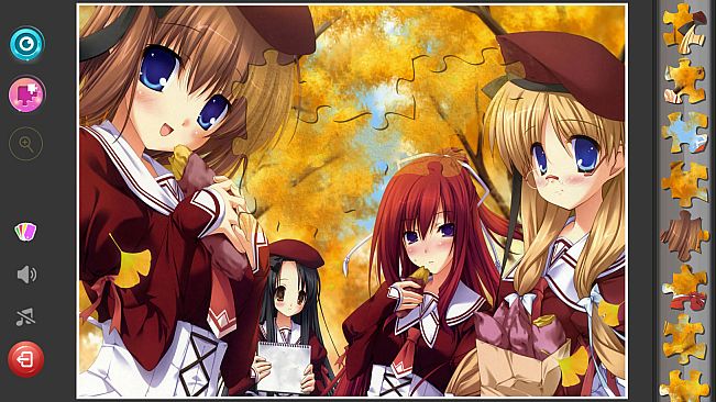 Anime Girls Jigsaw Puzzles