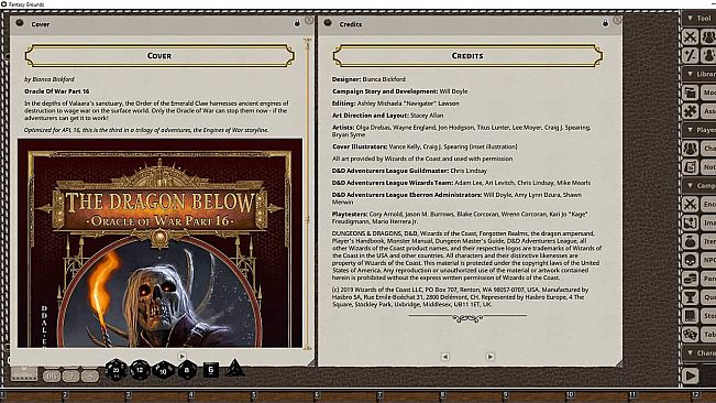 Fantasy Grounds - D&D Adventurers League EB-16 The Dragon Below