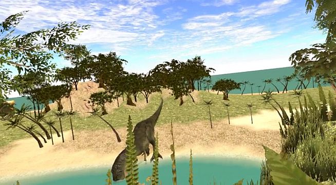 VR Jurassic Escape
