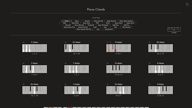 AudioTheory Piano Keys