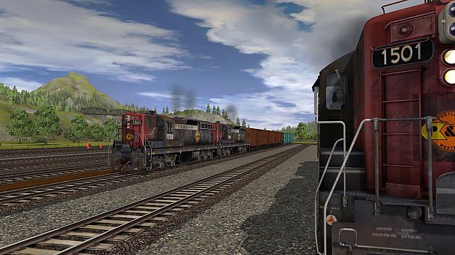 Trainz 2019 DLC: Willamette & Pacific SD7 #1501