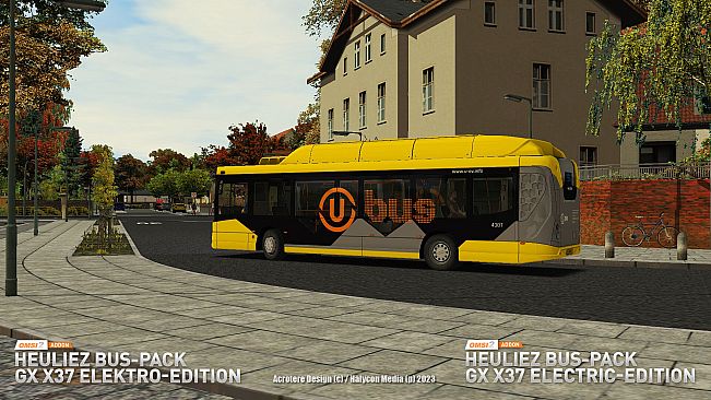 OMSI 2 Add-on Heuliez Bus Pack GX x37 Electric Edition