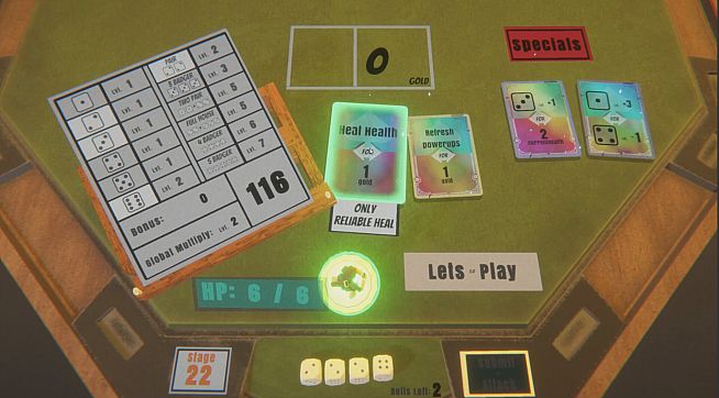 Tesserarii: The Dice Rolling Roguelike