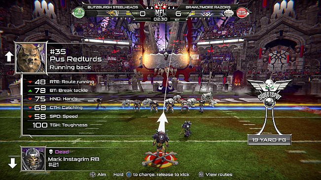 Mutant Football League: Brawltimore Razors