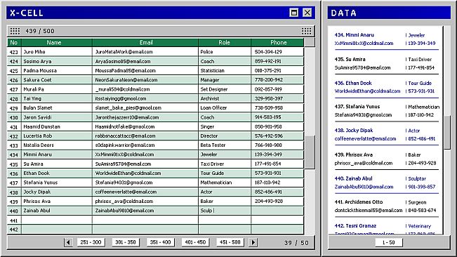 Spreadsheets and Nothing More