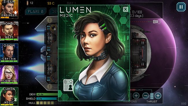 Heliconian - Starship Crew Control