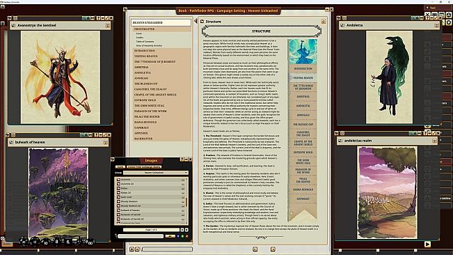Fantasy Grounds - Pathfinder RPG - Campaign Setting - Heaven Unleashed