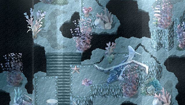 RPG Maker MZ - KR Deep Ocean Tileset