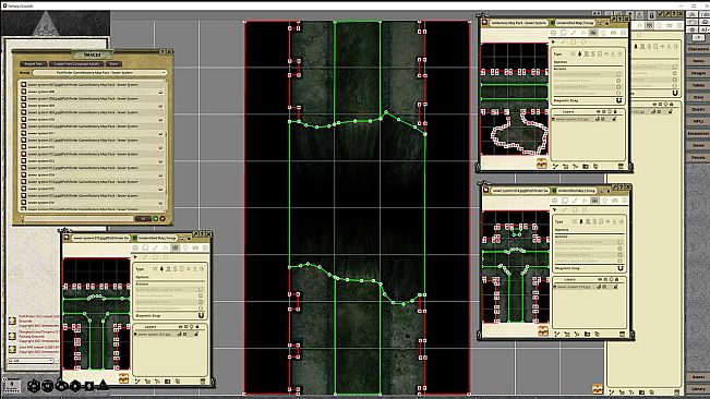 Fantasy Grounds - Pathfinder RPG - GameMastery Map Pack: Sewer System