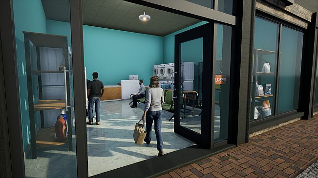 Laundromat Manager Simulator