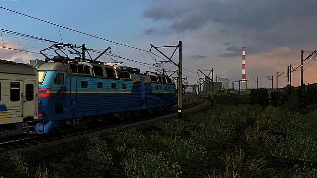 ZDSimulator - Dnipro-Genichesk (to Zaporizhia) Route