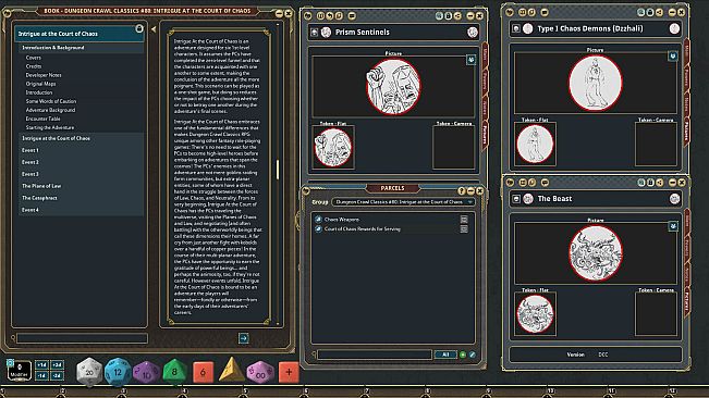 Fantasy Grounds - Dungeon Crawl Classics #80: Intrigue at the Court of Chaos