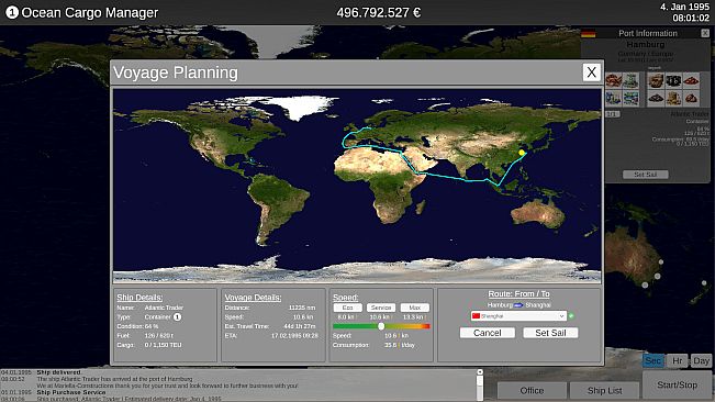 Ocean Cargo Manager
