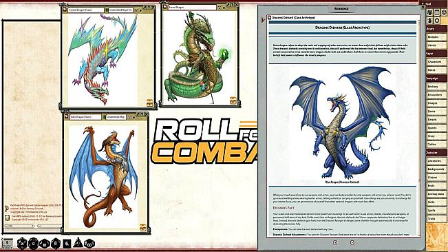 Fantasy Grounds - Battlezoo Ancestries: Dragons