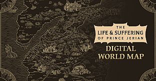The Life and Suffering of Prince Jerian — Digital World Map