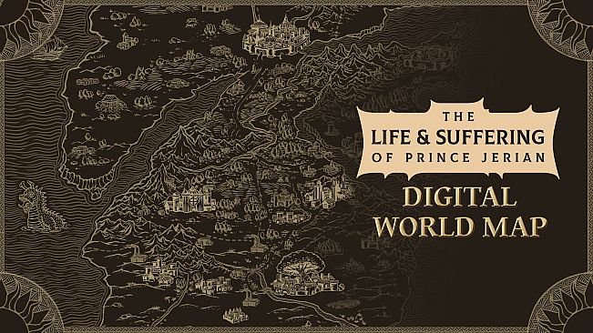 The Life and Suffering of Prince Jerian — Digital World Map