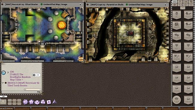 Fantasy Grounds - Meanders Map Pack: The Deadlights (Map Pack)