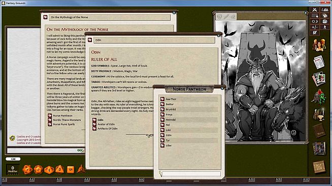 Fantasy Grounds - C&C: Of Gods and Monsters