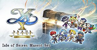 Ys X: Proud Nordics - Isle of Seiren Mascot Set