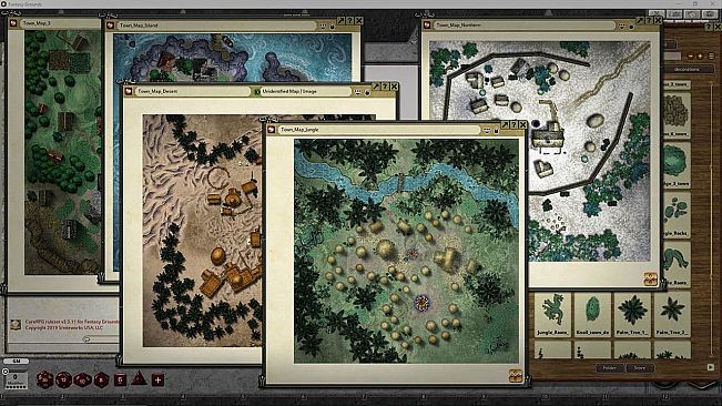 Fantasy Grounds - FG Town Maps 2