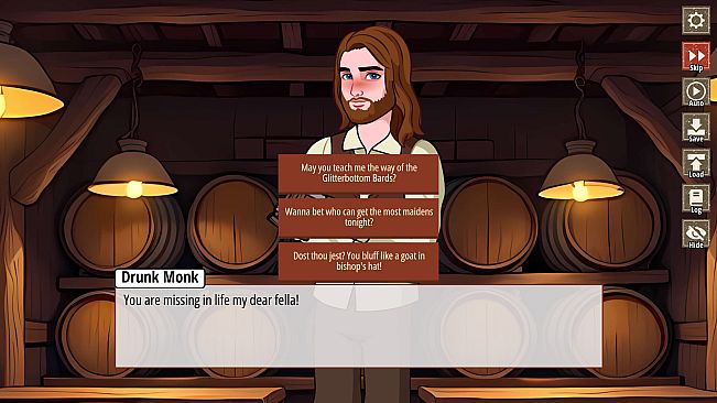 Drunk But Not Wasted Monk