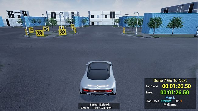 Maze Workout - Urban Lost Solo Car Racer