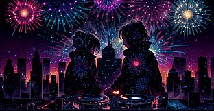 AI-VJ - New Year Visuals