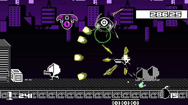 Unichrome: A 1-Bit Unicorn Adventure