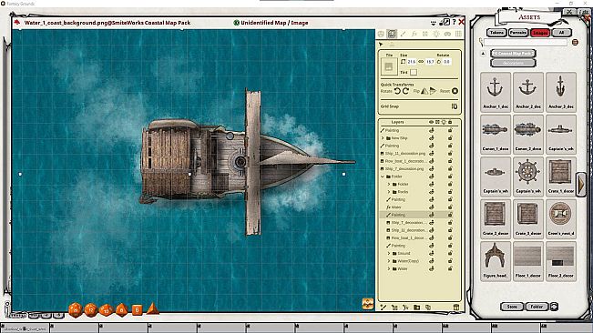 Fantasy Grounds - FG Coastal Map Pack 2