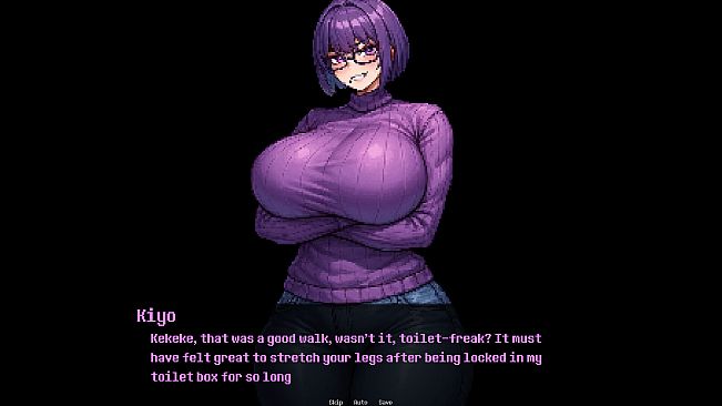 Toilet Femdom 3: Christmas Punks