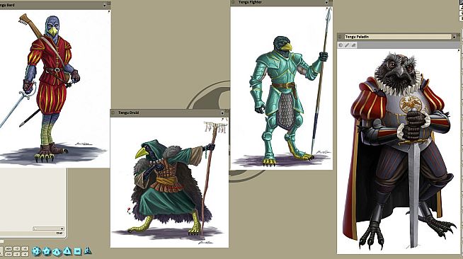 Fantasy Grounds - Book of Heroic Races: Player Races 1 (5E)