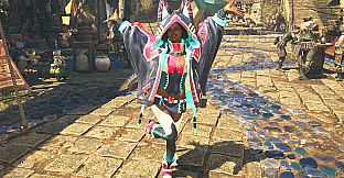 Monster Hunter Wilds - Zestaw pancerza warstwowego łowcy: cybermiauk