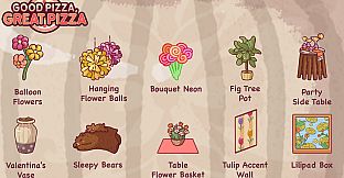 Good Pizza, Great Pizza - Floral Nostalgia Set - Mother's Day 2022