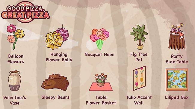 Good Pizza, Great Pizza - Floral Nostalgia Set - Mother's Day 2022