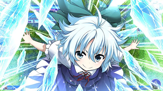 Player & Partner character "Cirno" (Touhou Genso Wanderer -Reloaded-)