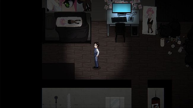 Peeping Office Worker