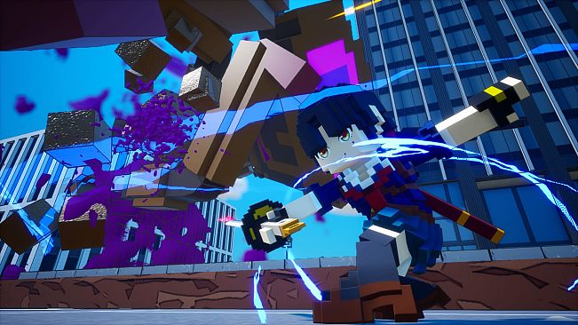 EARTH DEFENSE FORCE: WORLD BROTHERS - Saki, the Crazed Little Sister Swordswoman from "OneeChanbara"