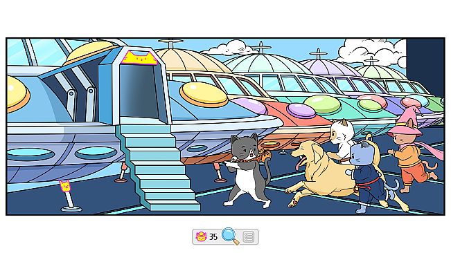 Lots of Cats on an Adventure: Alien Showdown