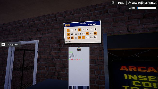 Smoke & Lottery Simulator