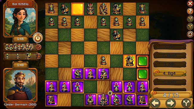 Choc Tactic 4 Chess Master - Roots of Egypt