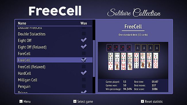FreeCell Solitaire Collection