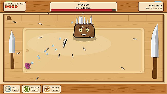 Brave Vegetable: Kitchen Escape