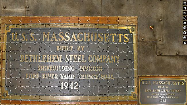 Pixel Puzzles WW2 Jigsaw - Pack: USS Massachusetts
