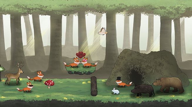 Red Fox and the Four Seasons - Design My Forest