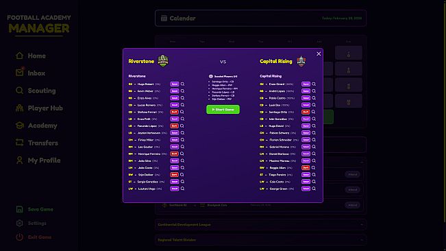 Football Academy Manager