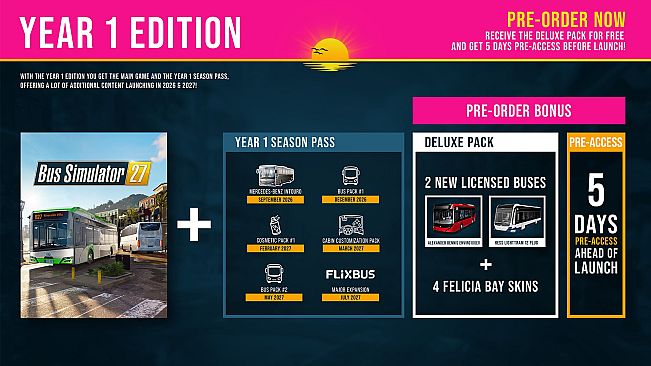 Bus Simulator 27 - Year 1 Edition