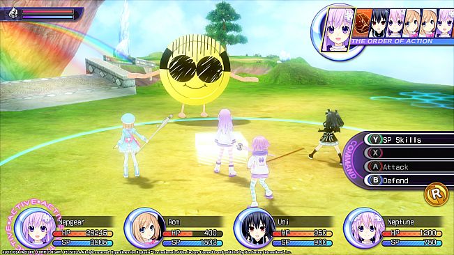 Hyperdimension Neptunia Re;Birth2 Giant Island