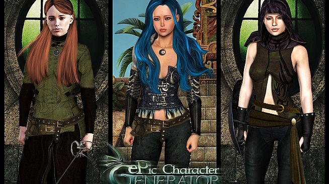ePic Character Generator - Season #2: Female Adventurer #2