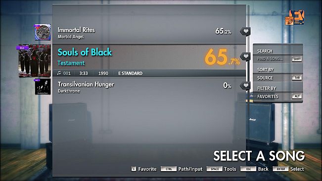 Rocksmith 2014 Edition – Remastered – Testament - “Souls of Black”