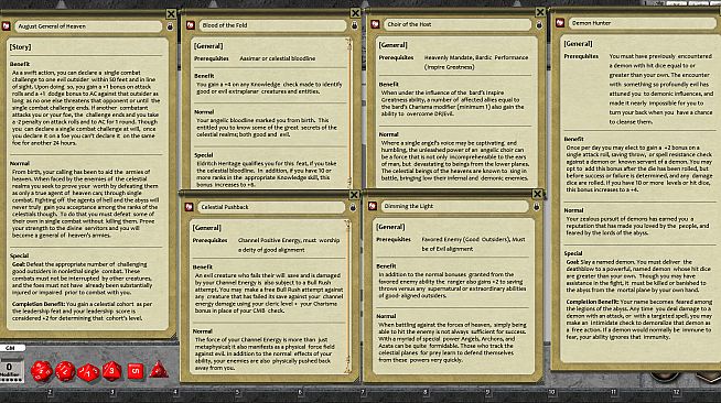 Fantasy Grounds - Feats of Legend: 20 Celestial Feats (PFRPG)